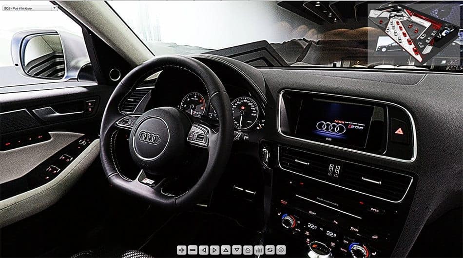 visite virtuelle Audi SQ5