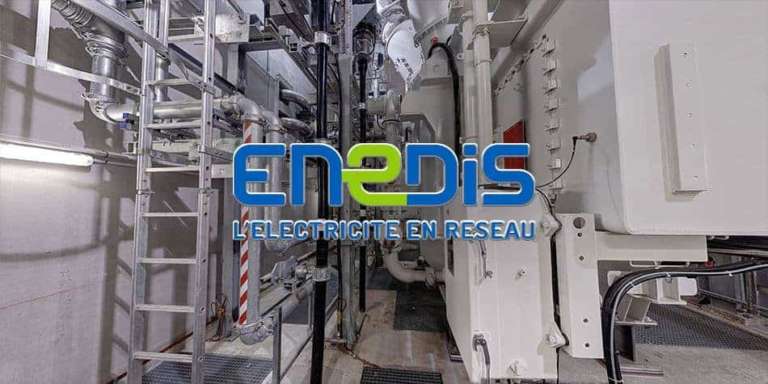 visite virtuelle du poste Châtillon d'Enedis
