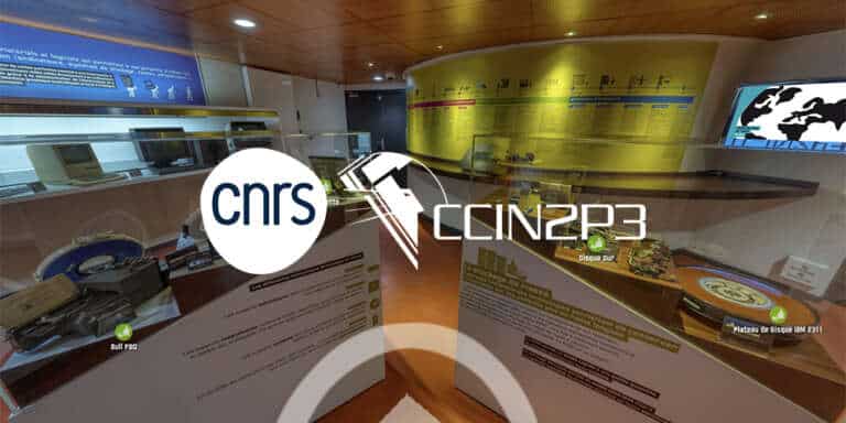visite virtuelle du musée de l'Informatique CCIN2P3 - CNRS