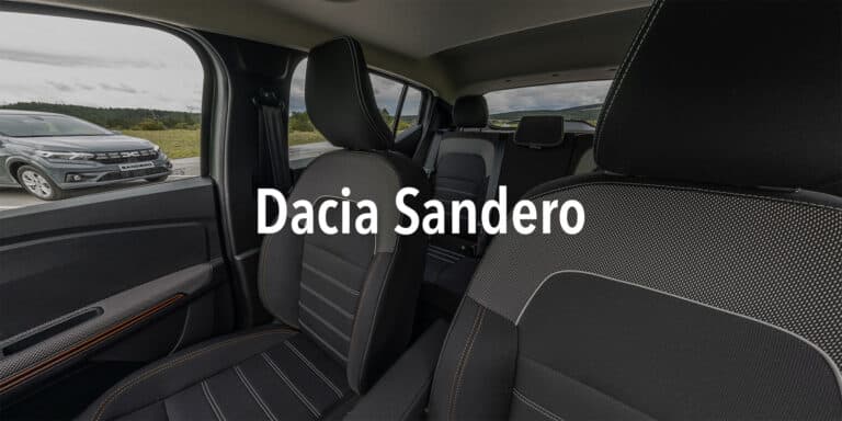 La dacia Sandero à 360°