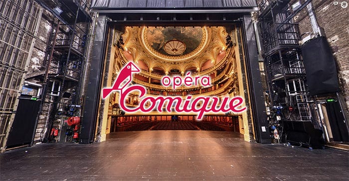 visite virtuelle de l'opera comique