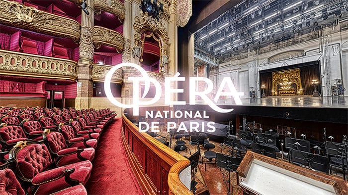 Visite virtuelle de l'Opera National de Paris